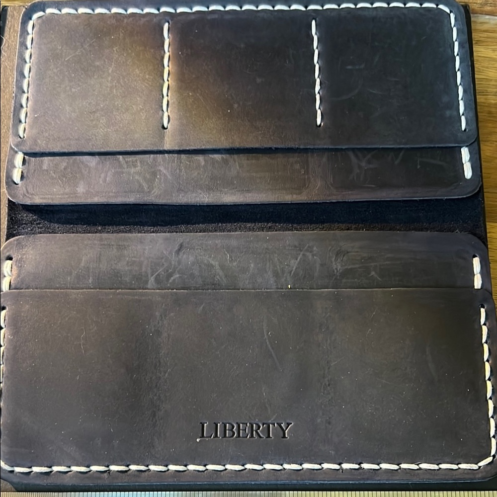 Liberty Blue Key & Card Holder with Minimalist Craftsmanship